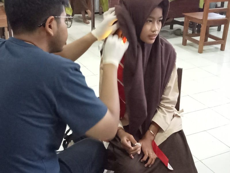 Pemeriksaan Rutin Bersama Puskesmas Mlandingan