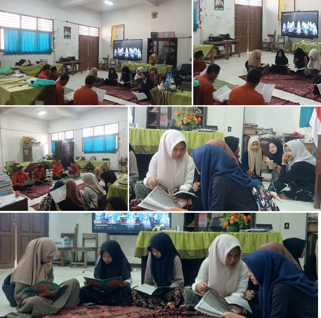 Semarak Hari Santri Nasional 2026, SMPN 4 Mlandingan Satu Atap Gelar Khotmil Qur’an