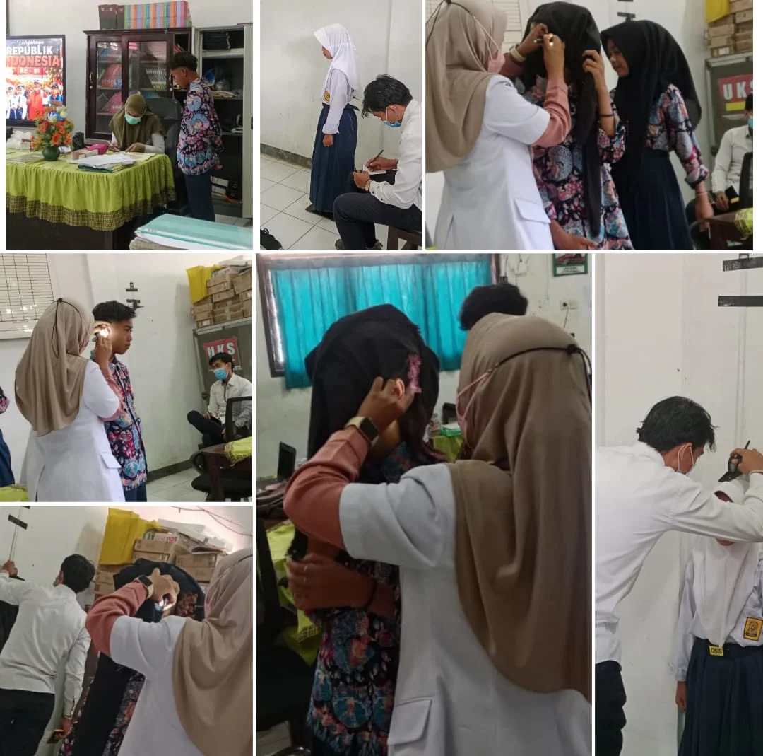 Puskesmas Mlandingan Laksanakan Pemeriksaan Kesehatan Rutin bagi Siswa SMPN 4 Mlandingan Satu Atap